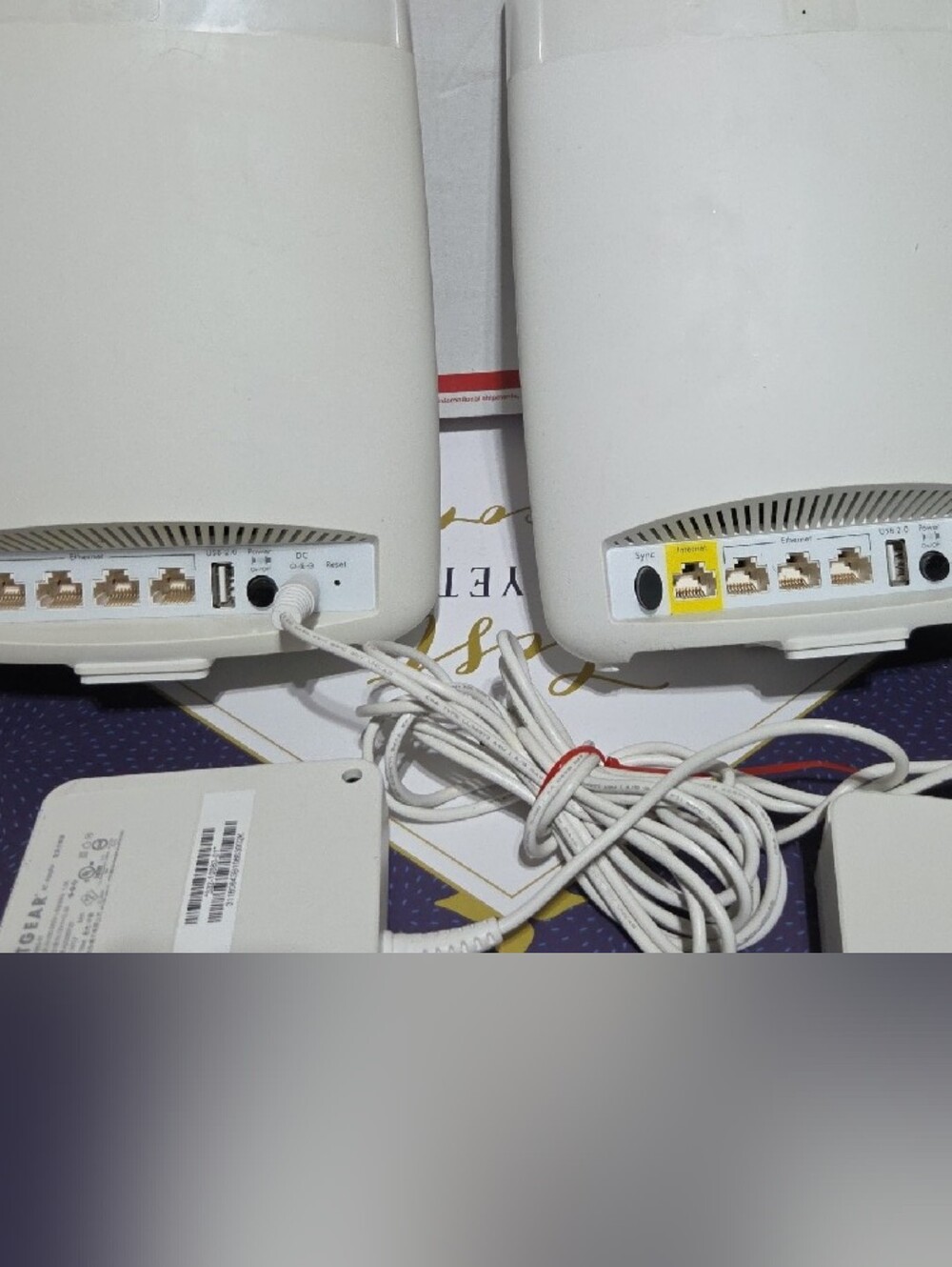NETGEAR/orbi RBR50 Wireless Router And RBS50 Satellite Package - Picture 4 of 5